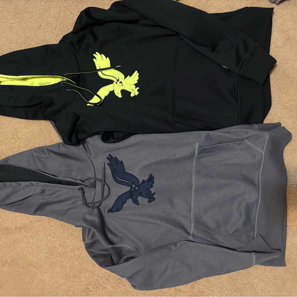 (2) American Eagle hoodies